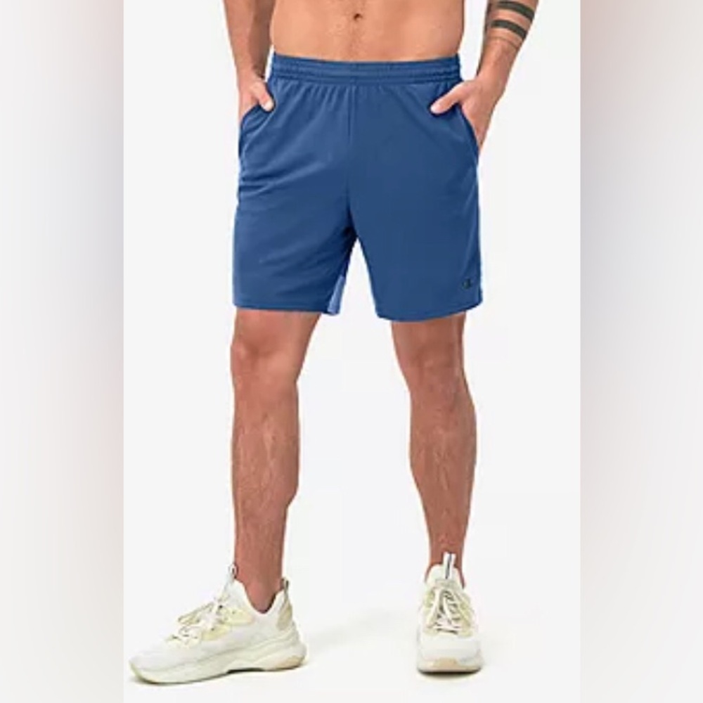 NEW Champion 7 Inch Mens Mid Rise Workout Shorts‎